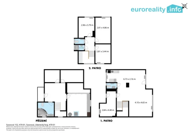 Prodej rodinného domu, Sosnová, 190 m2