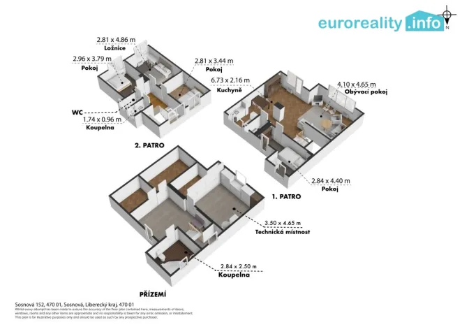 Prodej rodinného domu, Sosnová, 190 m2