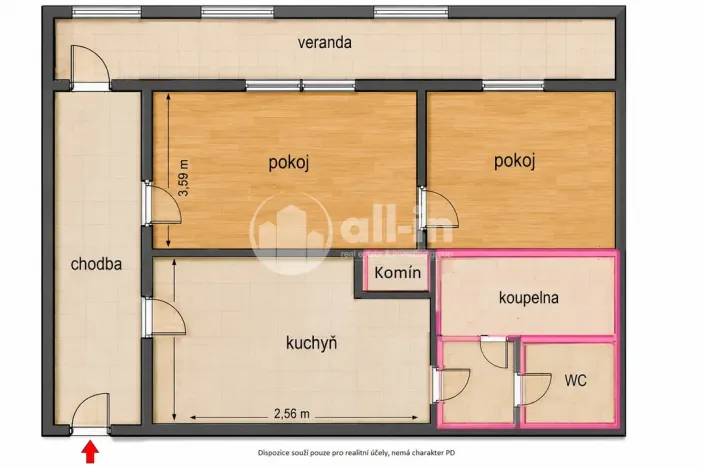 Prodej rodinného domu, Drnovice, 59 m2