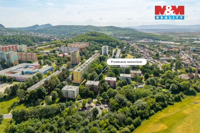 Prodej bytu 3+1, Bílina - Teplické Předměstí, Sídliště Za Chlumem, 76 m2