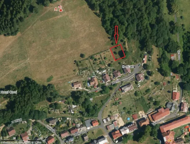 Prodej louky, Oloví, Horní, 420 m2