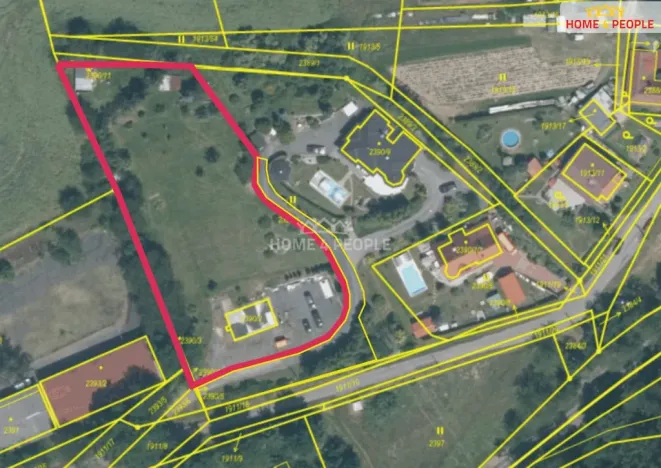 Prodej pozemku pro bydlení, Sedlčany, Na Skalách, 3561 m2