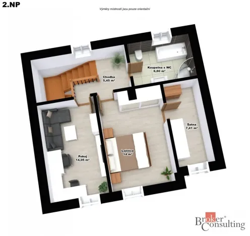 Prodej rodinného domu, Zdislava, 116 m2