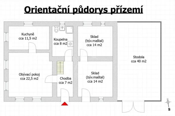 Prodej chalupy, Nová Pec, 100 m2