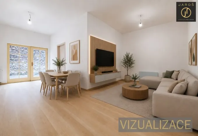 Prodej bytu 2+kk, Jáchymov, náměstí Republiky, 51 m2
