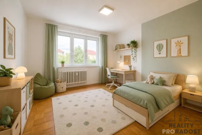 Prodej bytu 2+1, Hodonín, Družstevní čtvrť, 55 m2