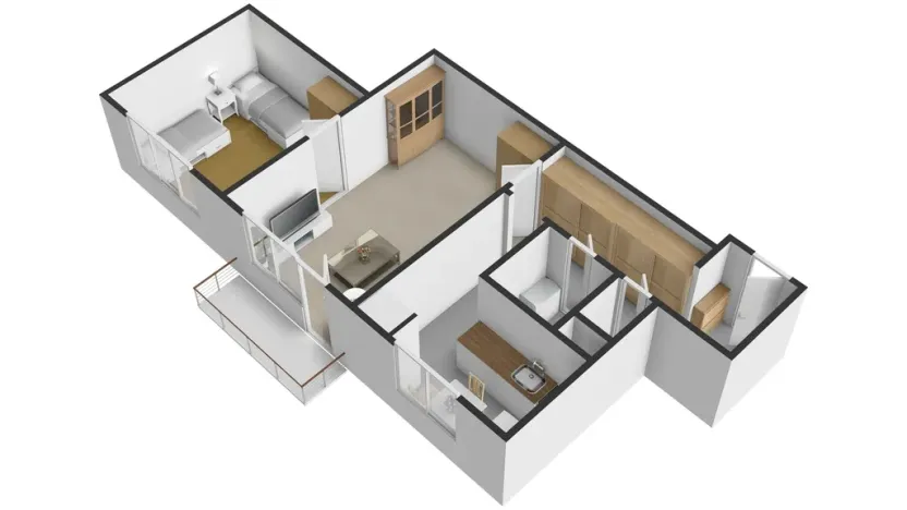 Prodej bytu 2+1, Olomouc - Neředín, Dělnická, 54 m2