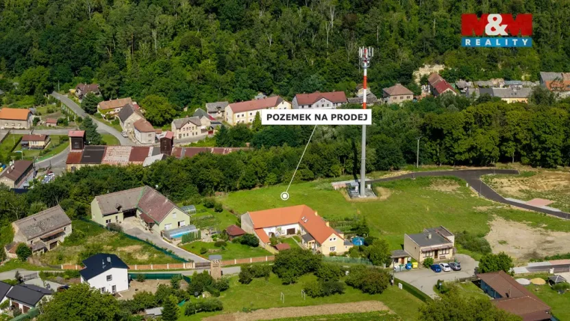 Prodej pozemku pro bydlení, Niměřice - Horní Cetno, 1243 m2