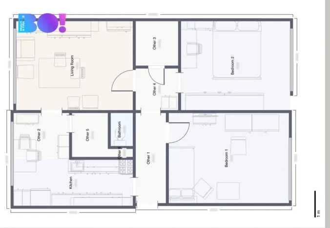 Prodej bytu 3+1, Brno, Musorgského, 75 m2