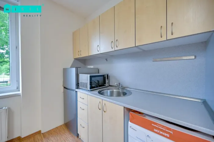 Pronájem bytu 1+kk, Olomouc - Nová Ulice, tř. Míru, 24 m2