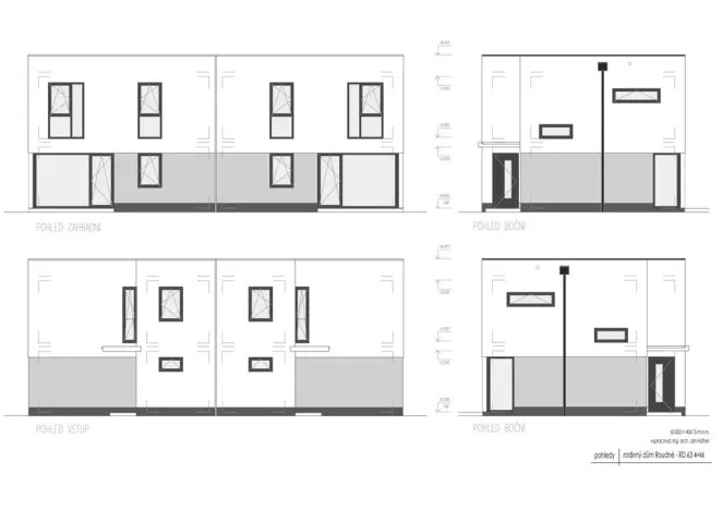 Prodej rodinného domu, Roudné, Ječná, 85 m2