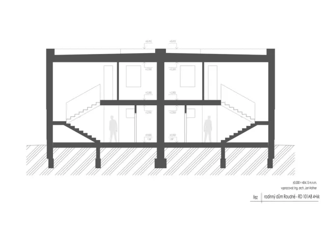 Prodej rodinného domu, Roudné, Ječná, 85 m2