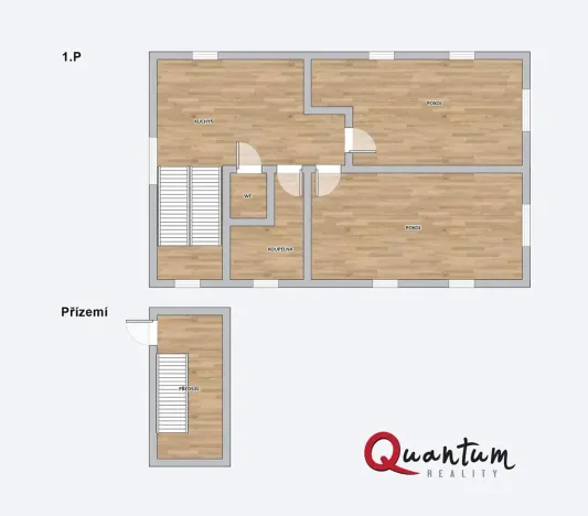 Pronájem kanceláře, Praha - Holyně, Za Knotkem, 79 m2