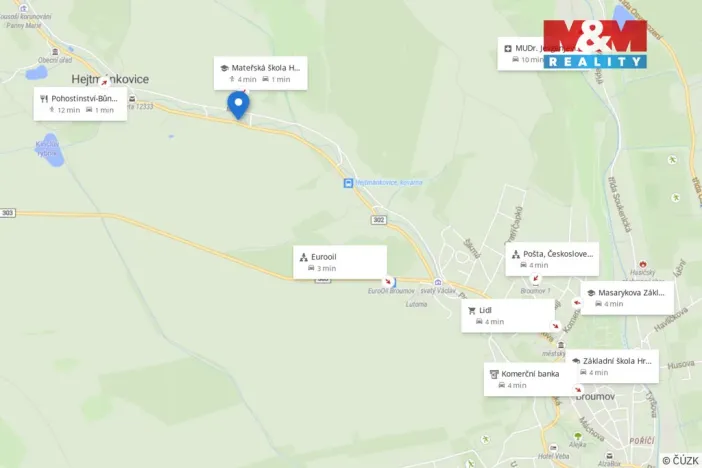 Pronájem bytu 4+1, Martínkovice, 98 m2