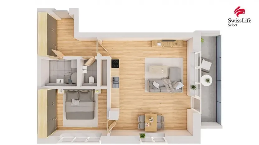 Prodej bytu 2+kk, Hořice, 63 m2