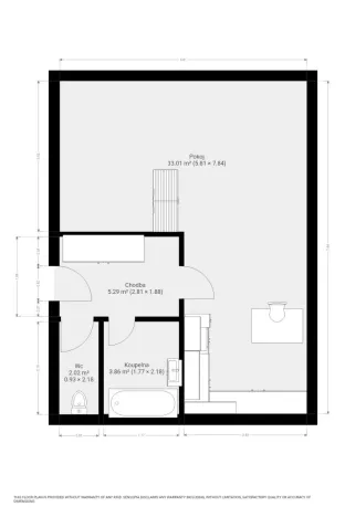 Pronájem bytu 3+kk, Brno, Tkalcovská, 70 m2
