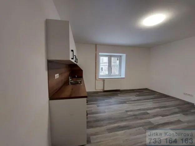 Pronájem bytu 1+kk, Krnov - Pod Cvilínem, Textilní, 34 m2