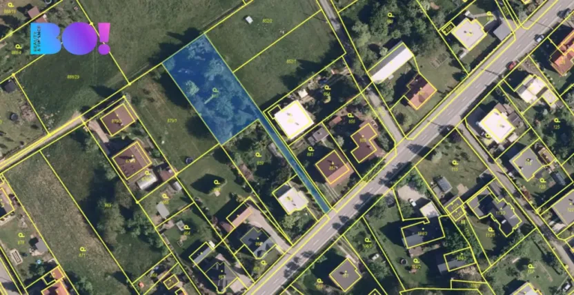 Prodej pozemku pro bydlení, Bystřice, 1390 m2