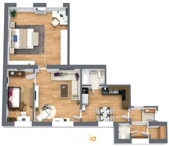 Prodej bytu 3+1, Hrušovany u Brna, 93 m2