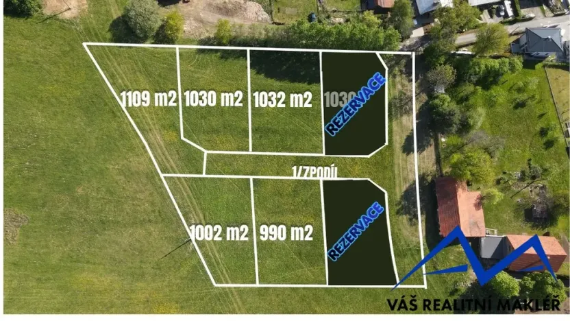 Prodej pozemku pro bydlení, Mořkov, 1030 m2