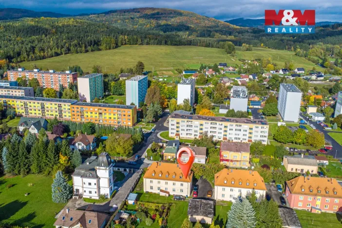 Prodej bytu 3+1, Cvikov - Cvikov II, Komenského, 56 m2