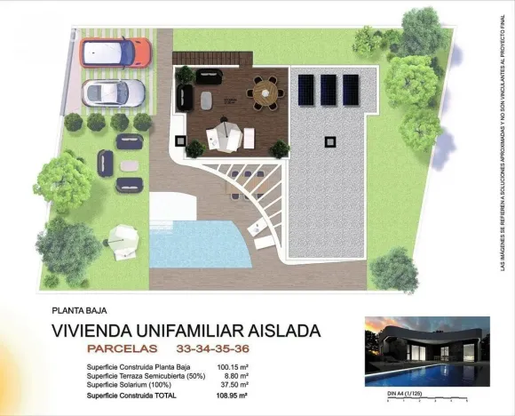 Prodej rodinného domu, Los Montesinos, Alicante, Španělsko, 108 m2