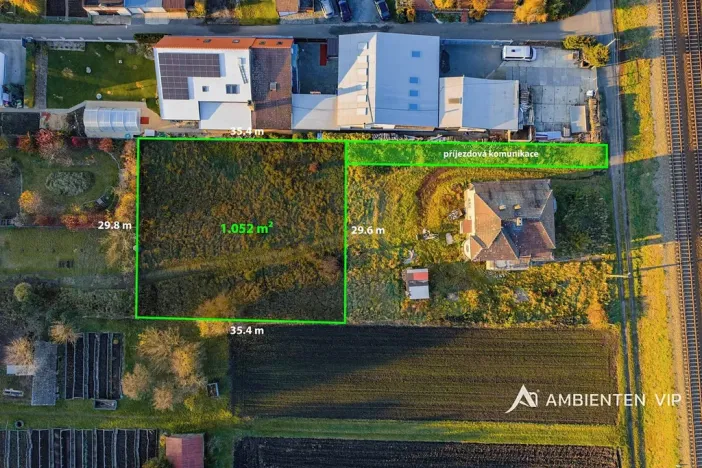 Prodej pozemku pro bydlení, Křenovice, Vlárská, 1248 m2