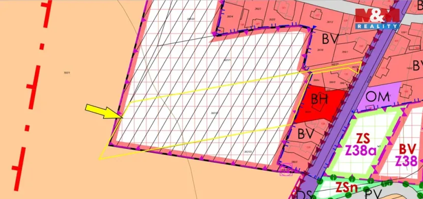 Prodej pozemku pro bydlení, Pňov-Předhradí - Pňov, 9647 m2