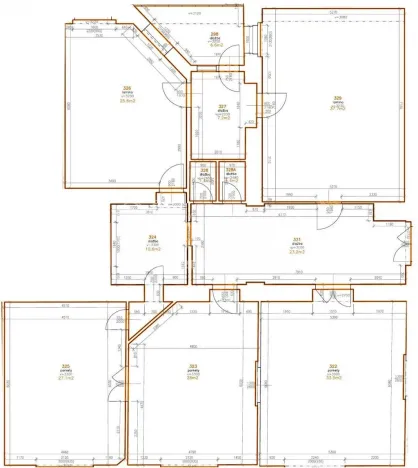 Pronájem kanceláře, Praha - Nové Město, Vodičkova, 202 m2