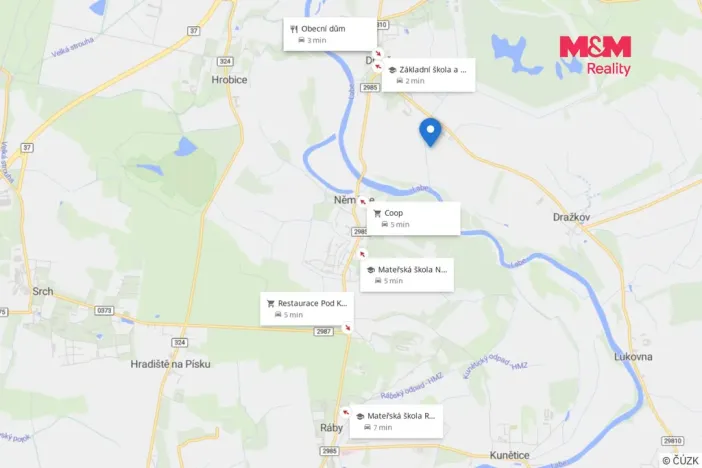 Prodej pozemku pro bydlení, Dříteč, 1015 m2