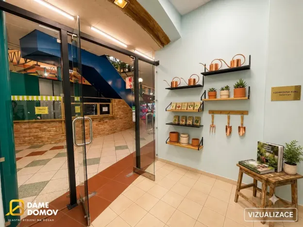 Pronájem obchodního prostoru, Hodonín, Masarykovo nám., 10 m2