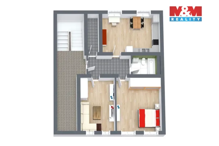 Prodej bytu 2+1, Františkovy Lázně, Anglická, 63 m2