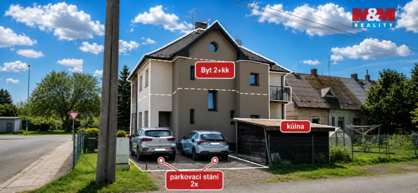 Prodej bytu 2+kk, Česká Skalice, Bezručova, 53 m2