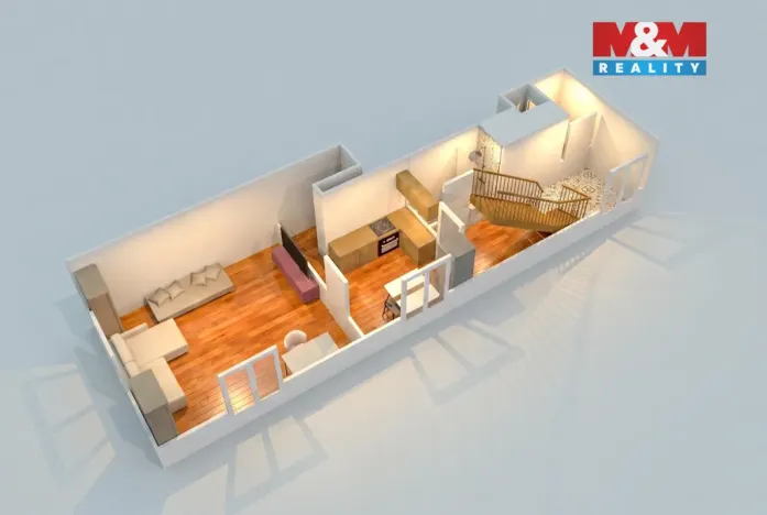 Prodej rodinného domu, Středokluky, V Chaloupkách, 111 m2