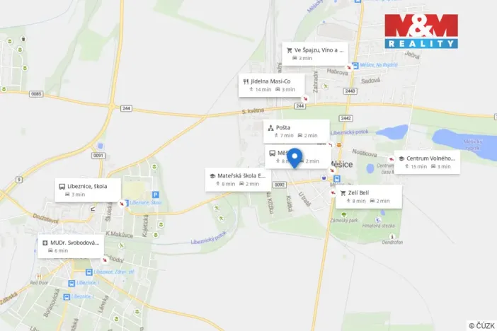Prodej atypického bytu, Měšice, U školky, 118 m2