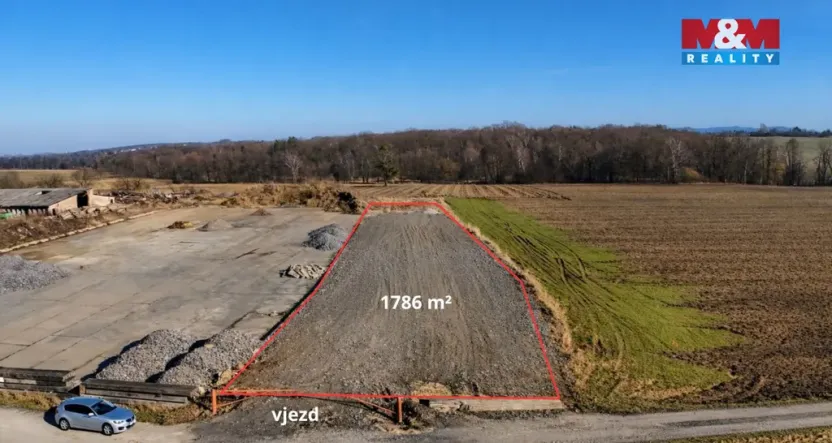 Pronájem komerčního pozemku, Vratimov, Na Příčnici, 1786 m2