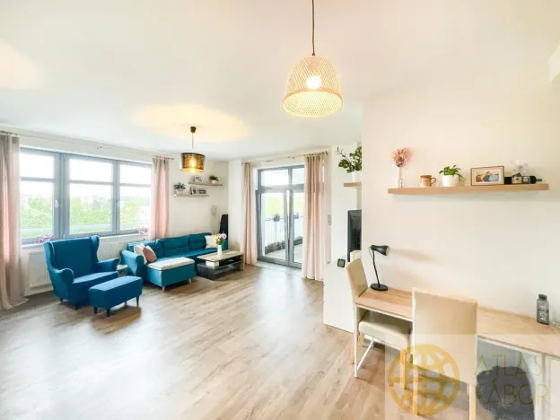 Pronájem bytu 2+kk, Tábor, Kpt. Jaroše, 80 m2