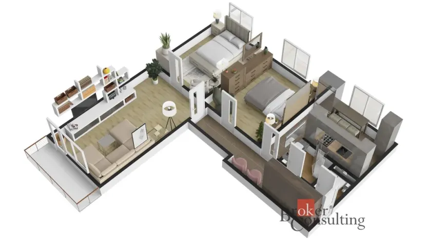 Prodej bytu 3+1, Kolín - Kolín II, Tyršova, 72 m2
