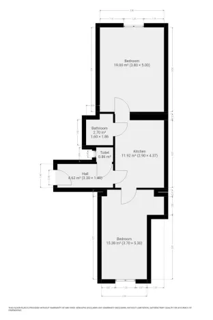 Pronájem bytu 2+1, Praha - Braník, Nad přívozem, 52 m2
