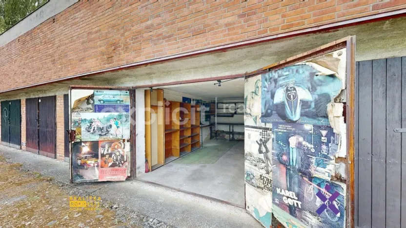 Pronájem garáže, Zlín, Přílucká, 17 m2