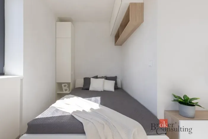 Pronájem bytu 1+kk, Brno - Jundrov, Veslařská, 27 m2