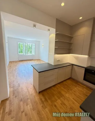 Pronájem bytu 2+kk, Praha - Podolí, Vodárenská, 55 m2