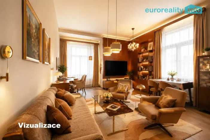 Prodej bytu 2+1, Mariánské Lázně, Hlavní třída, 79 m2