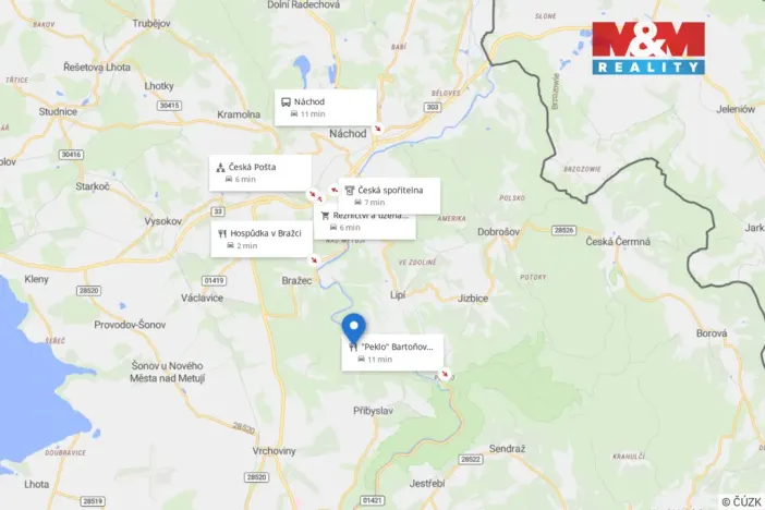 Prodej chaty, Náchod - Lipí, 51 m2