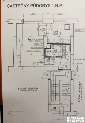 Prodej bytu 1+1, Rumburk, Náměstí Dobrovského, 36 m2