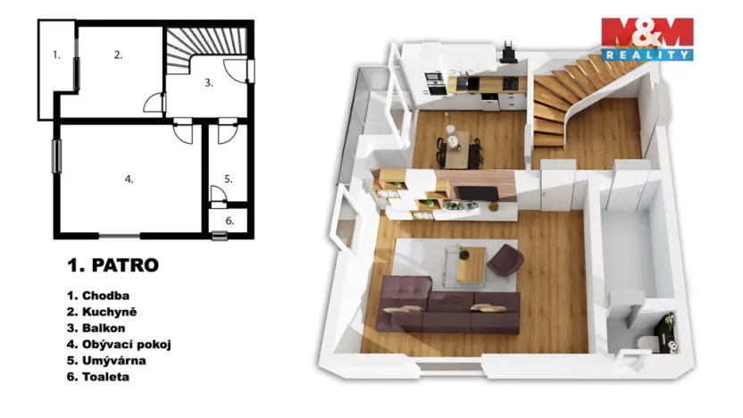 Prodej bytu 3+1, Náchod, Vodárenská, 79 m2
