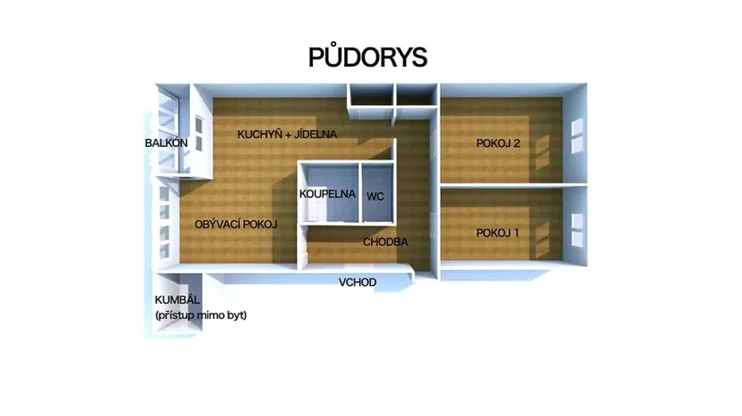 Prodej bytu 3+1, Ostrava, 30. dubna, 85 m2