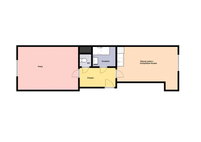 Pronájem bytu 2+kk, Praha - Vysočany, Čerpadlová, 50 m2