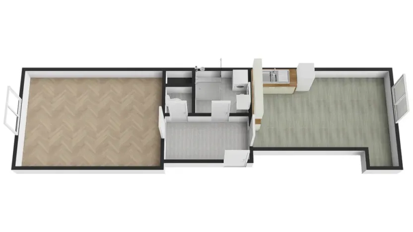 Pronájem bytu 2+kk, Praha - Vysočany, Čerpadlová, 50 m2