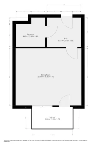 Pronájem bytu 1+kk, Praha - Chodov, Nebřenická, 37 m2